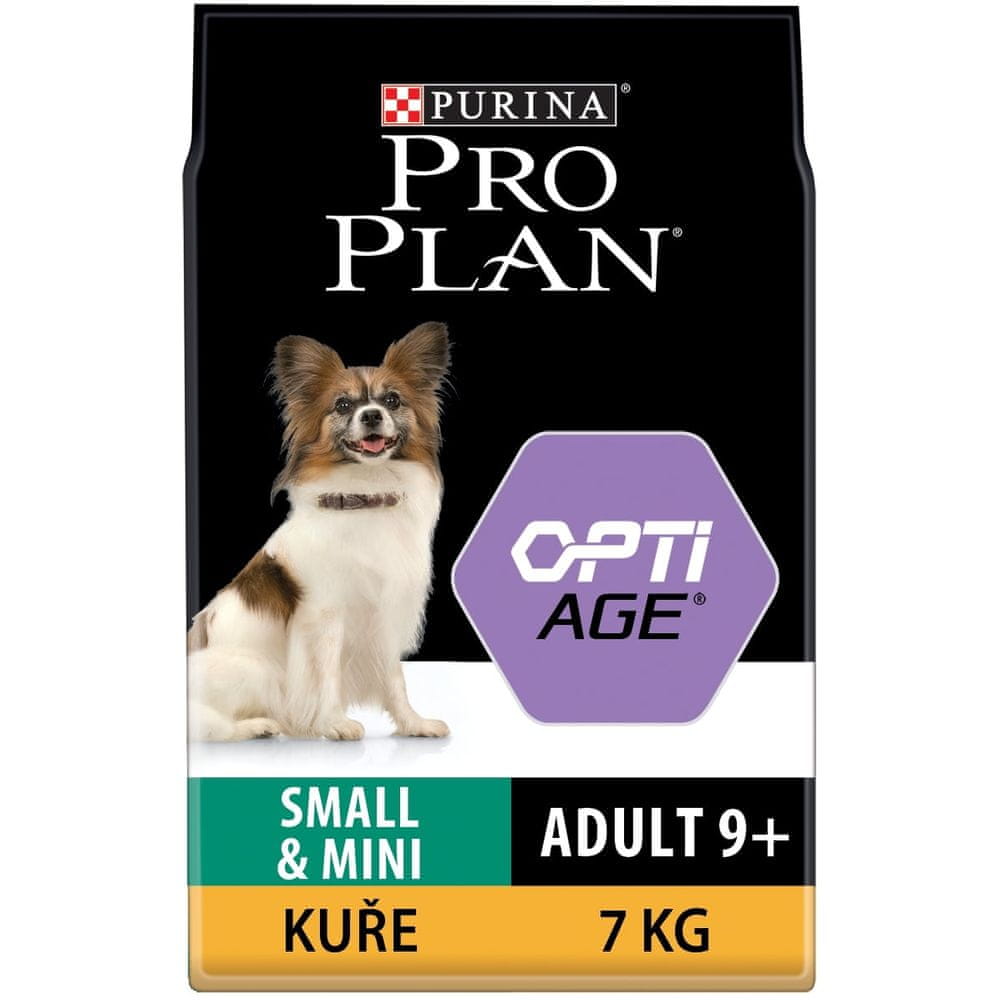 Purina Pro Plan SMALL & MINI ADULT 9+ OPTIAGE kuře 7 kg EXPIRACE 01.01.2023