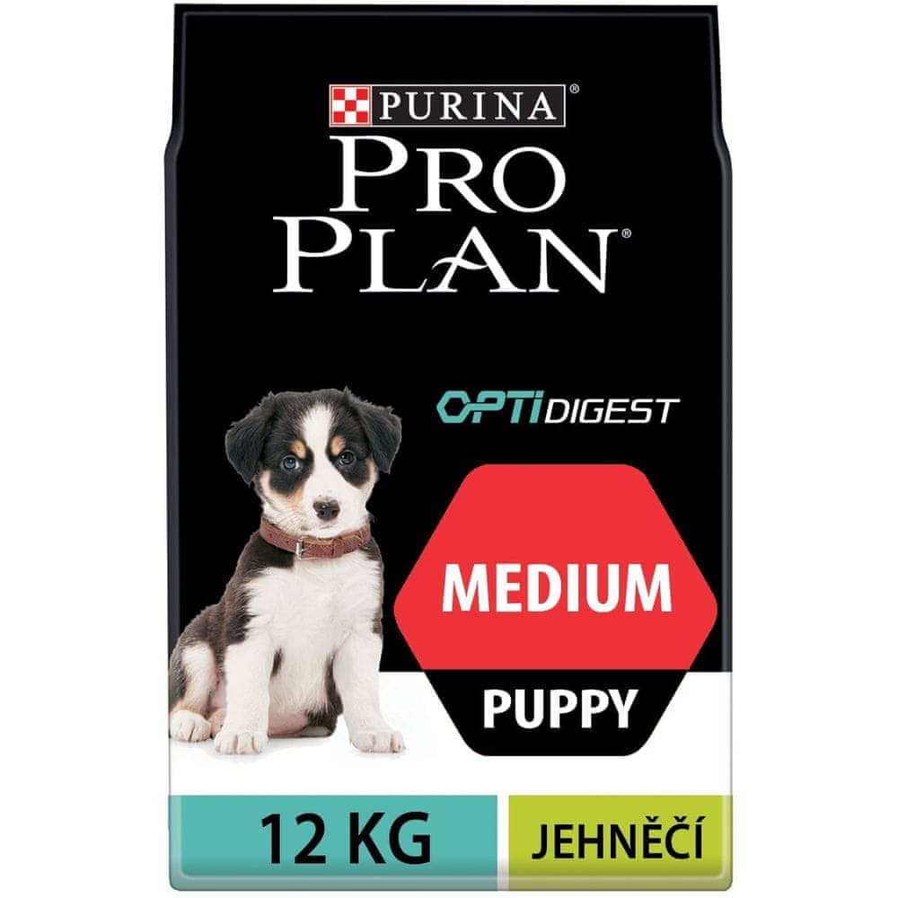 Purina Pro Plan Puppy medium OPTIDIGEST jehněčí 12 kg