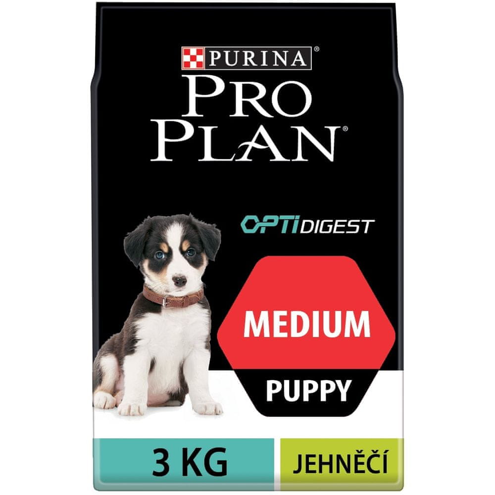 Purina Pro Plan Puppy medium OPTIDIGEST jehněčí 3 kg