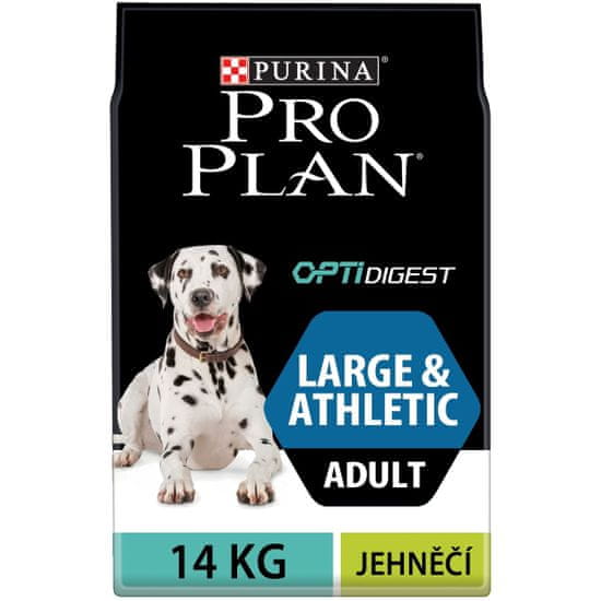Purina Pro Plan Adult large athletic OPTIDIGEST jehněčí 14 kg
