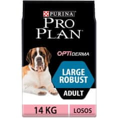 Purina Pro Plan Adult large robust OPTIDERMA losos 14 kg