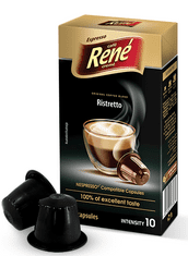 René Ristretto kapsle pro kávovary Nespresso, 10ks