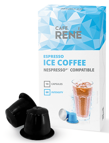 Levně René Ice Coffee kapsle pro kávovary Nespresso, 10 ks