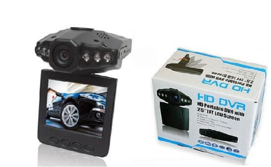 Leventi Přenosná HD kamera s LCD obrazovkou - do auta