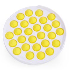 ELPINIO antistresová hračka POP IT kruh žlutý