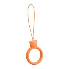 MG Bear Ring přívěšek na mobil, oranžový