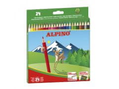 Alpino Balení 24 barevných tužek