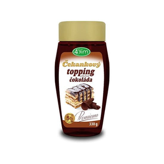 Čekankový topping příchuť čokoláda 330 g