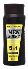 Dermacol 250ml men agent total freedom 5in1, sprchový gel
