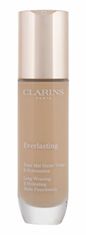 Clarins 30ml everlasting foundation, 101w linen, makeup