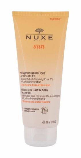 Nuxe 200ml sun after-sun hair & body, šampon
