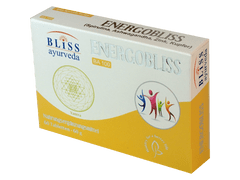 Bliss Ayurveda Energobliss - bylinný potravinový doplněk pro podporu zvýšení energie a zdraví se spirulinou , vitamíny, zinkem a mědí