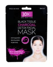Xpel 28ml body care black tissue charcoal detox facial