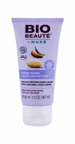 Nuxe 50ml bio beauté high-nutrition hand cream, krém na ruce