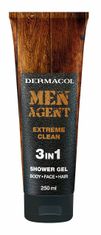 Dermacol 250ml men agent extreme clean 3in1, sprchový gel