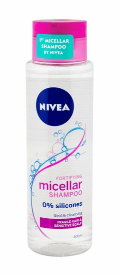 Nivea 400ml micellar shampoo fortifying, šampon
