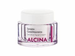 Alcina 50ml sensitive facial cream, denní pleťový krém