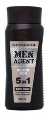 Dermacol 250ml men agent black box 5in1, sprchový gel