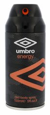 Umbro 150ml energy, deodorant