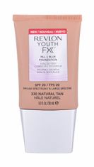 Revlon 30ml youth fx fill + blur spf20, 330 natural tan