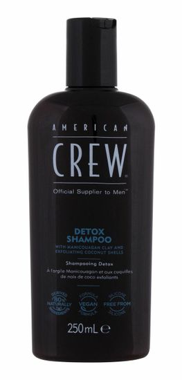American Crew 250ml detox, šampon