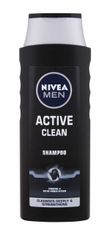 Nivea 400ml men active clean, šampon