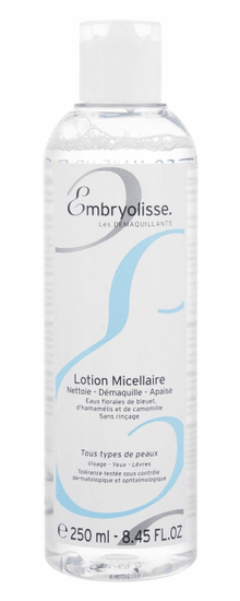 Embryolisse 250ml cleansers and make-up removers micellar