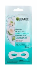 Garnier 1ks skin naturals moisture+ smoothness, maska na oči