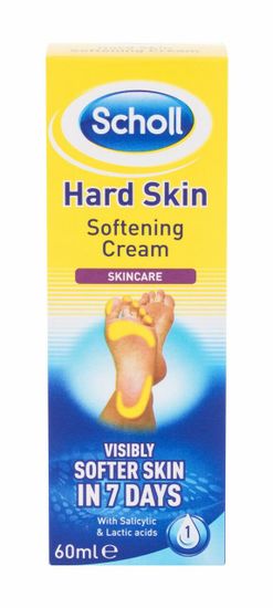 Scholl 60ml hard skin softening cream, krém na nohy