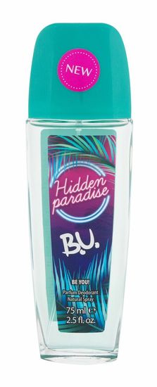 B.U. 75ml hidden paradise, deodorant