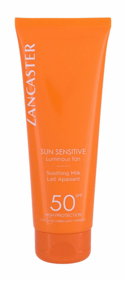 Lancaster 125ml sun sensitive soothing milk spf50