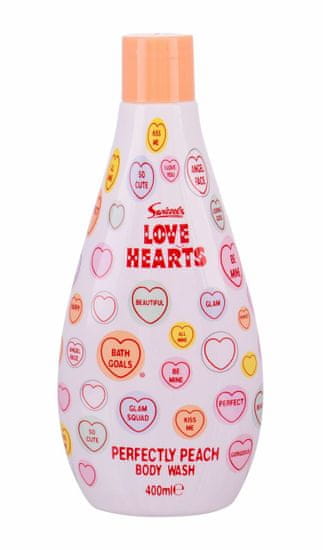 Swizzels 400ml love hearts perfectly peach, sprchový gel