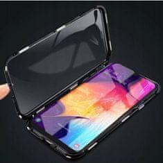 MG Magnetic Full Body Glass magnetické pouzdro na Samsung Galaxy S21 Ultra, černé