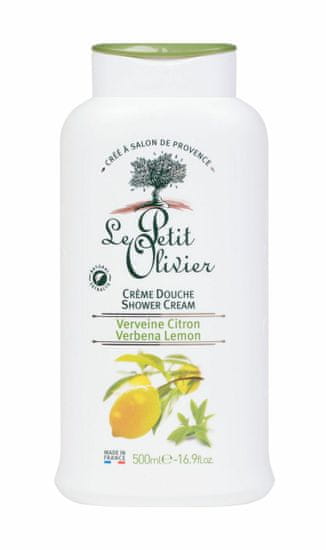 Le Petit Olivier 500ml shower verbena lemon, sprchový krém