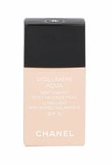 Chanel 30ml vitalumiere aqua spf15, 50 beige, makeup