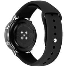 4wrist Silikonový řemínek pro Samsung Galaxy Watch - Black 20 mm