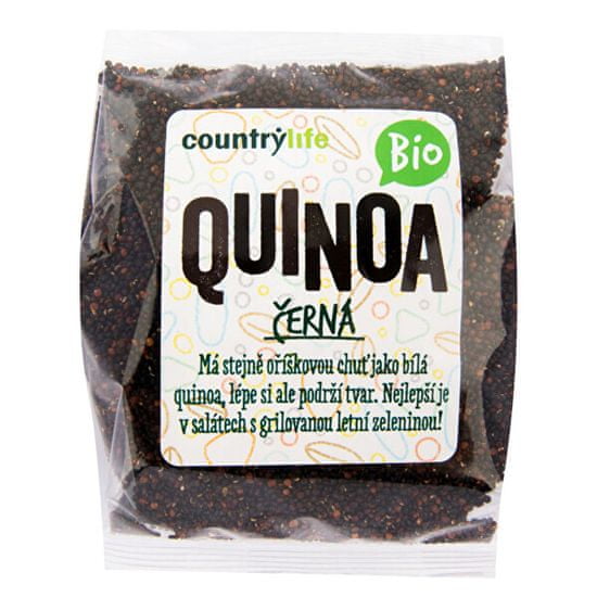 Country Life Quinoa černá BIO 250 g