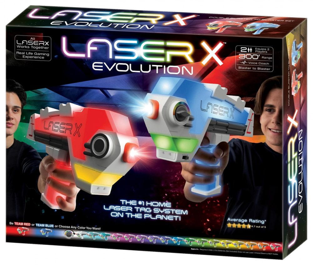 Levně Laser X Evolution double blaster set pro 2 hráče