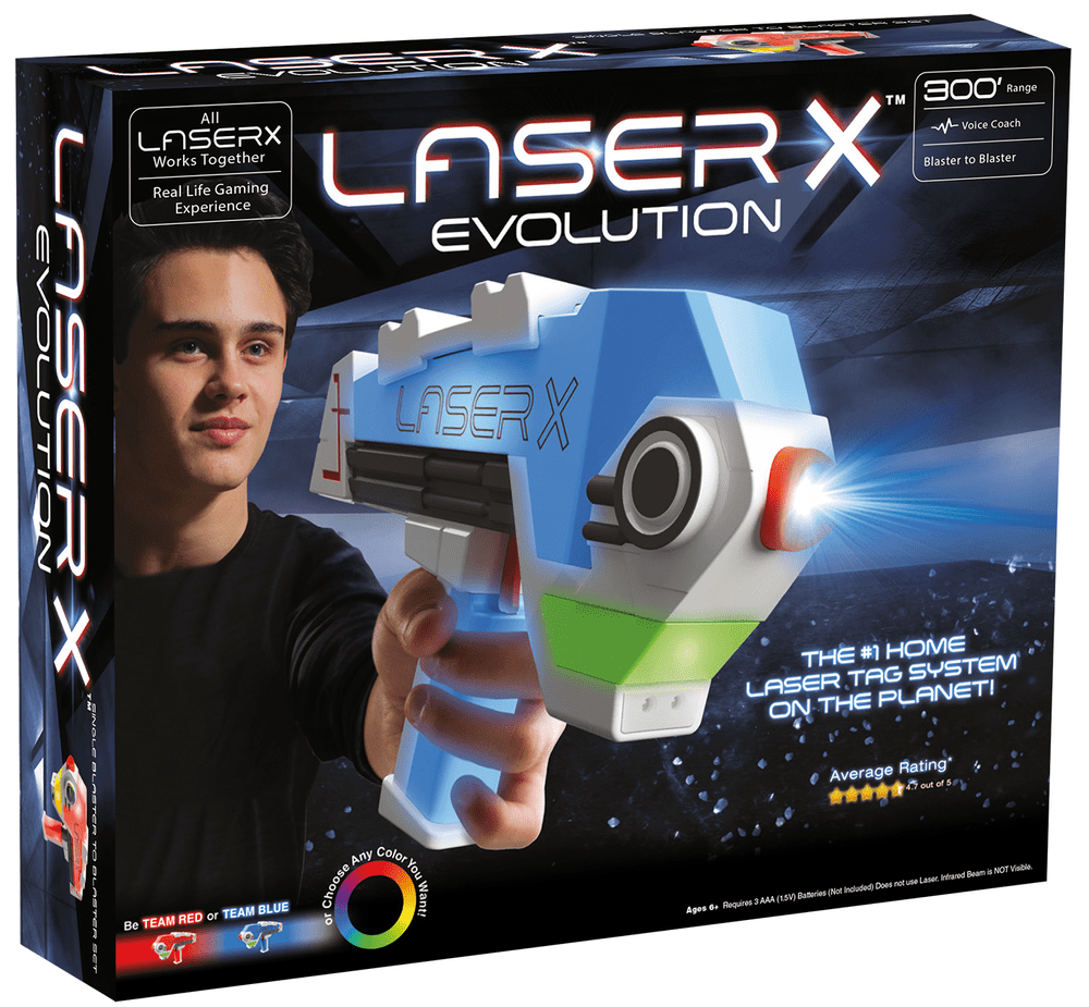 Levně Laser X Evolution single blaster pro 1 hráče