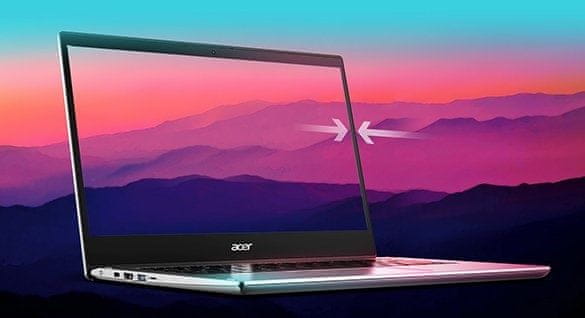 Notebook Acer Spin 1 IPS Full HD 16 palcový displej tenký rámeček bohaté barvy