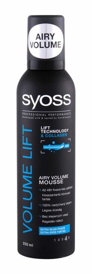Syoss Professional performance 250ml volume lift mousse