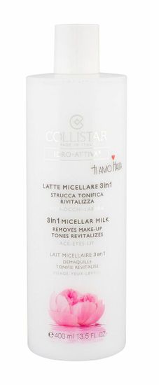 Collistar 400ml idro-attiva 3in1 micellar milk