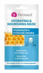 Dermacol 15ml hydrating & nourishing mask, pleťová maska