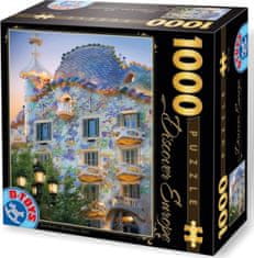 D-Toys  Puzzle Casa Batlló, Barcelona 1000 dílků