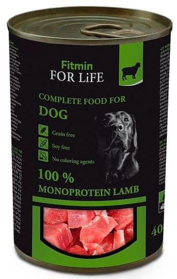 Fitmin Dog tin lamb 6x400 g
