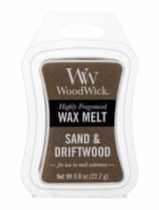 Woodwick 22.7g sand & driftwood, vonný vosk