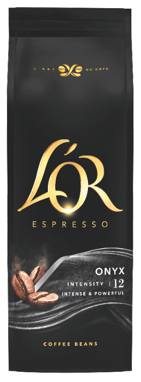 L'Or Espresso Onyx, zrnková káva, 500g
