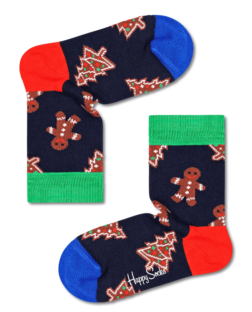 Happy Socks dětské ponožky Kids Gingerbread Cookies Sock 24 - 26 vícebarevná