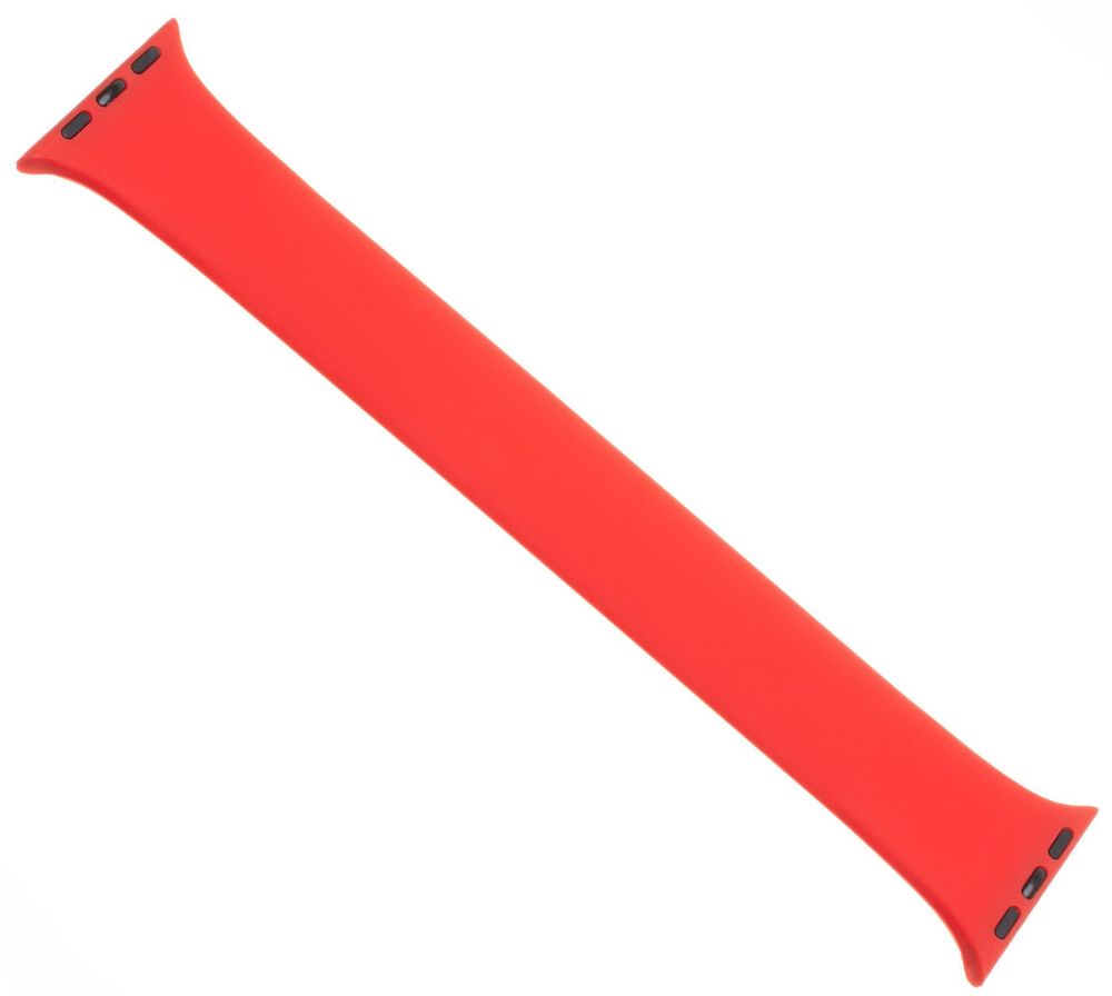FIXED Elastický silikonový řemínek Silicone Strap pro Apple Watch 42/44mm, velikost XL FIXESST-434-XL-RD, červený