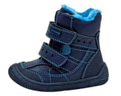 Protetika chlapecká zimní barefoot obuv Toren 20 tmavě modrá